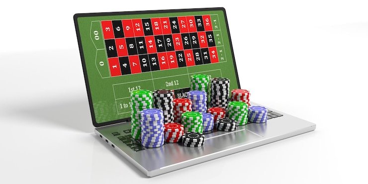 Video slot game showing five reels with bonus feature activation and animated graphics
